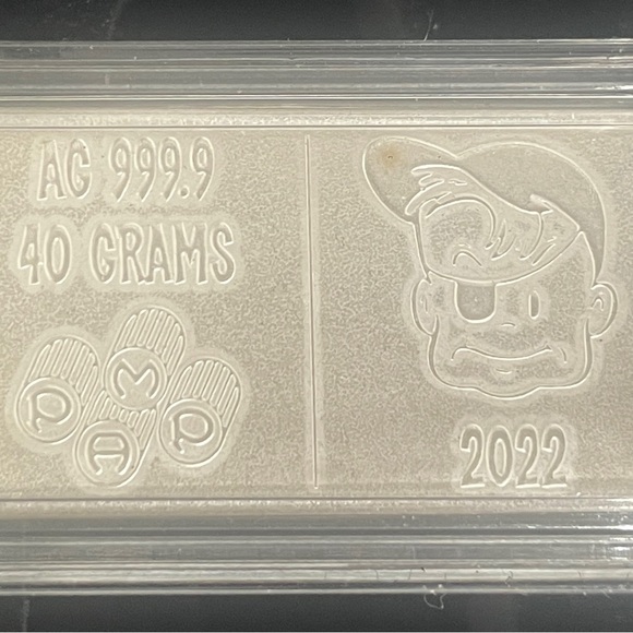 75th Anniversary Bazooka Joe® - Silver Wafer PAMP Mint 99,99% Pure Silver.(Rare) - Picture 5 of 16